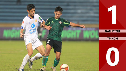 VIDEO bàn thắng Nam Định vs TP.HCM: 1-0 (Vòng 1 V.League 2023)