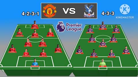 MU sẽ đá với đội hình nào trước Crystal Palace