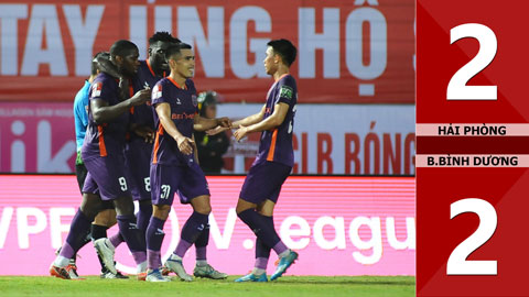 VIDEO bàn thắng Hải Phòng vs B.Bình Dương: 2-2 (Vòng 1 V.League 2023)