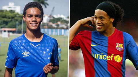 Chiêm ngưỡng kỹ thuật điêu luyện của Ronaldinho con khiến Barcelona mua vội