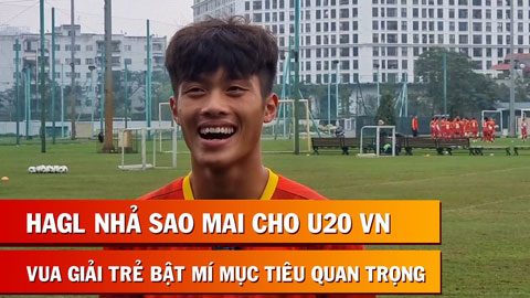 HAGL nhả 2 sao mai cho U20 Việt Nam, Vua giải trẻ tiết lộ mục tiêu ở U20 châu Á