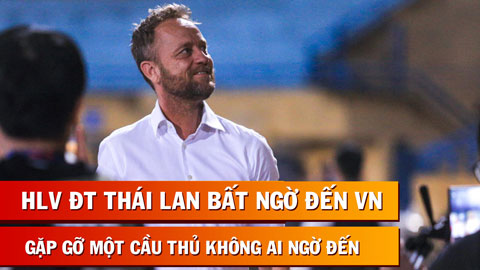 HLV ĐT Thái Lan - Mano Polking xuất hiện tại sân Hàng Đẫy dự khán trận Hà Nội FC vs Công an Hà Nội