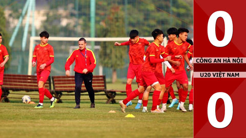 VIDEO bàn thắng Công an Hà Nội vs U20 Việt Nam: 0-0 (Giao hữu 2023)