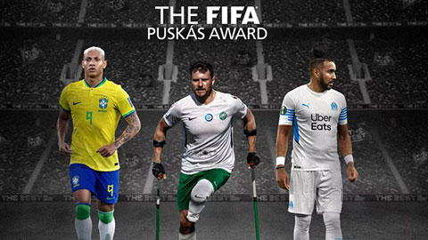 Chiêm ngưỡng siêu phẩm  kinh điển của cầu thủ 1 chân lọt top 3 đề cử FIFA Puskas