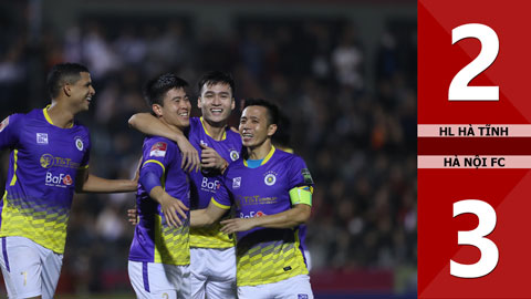 VIDEO bàn thắng HL Hà Tĩnh vs Hà Nội FC: 2-3 (Vòng 3 V.League 2023)