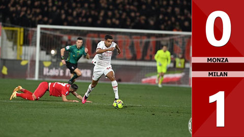 VIDEO bàn thắng Monza vs Milan: 0-1 (Vòng 22 Serie A 2022/23)