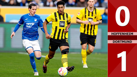 VIDEO bàn thắng Hoffenheim vs Dortmund: 0-1 (Vòng 22 Bundesliga 2022/23)