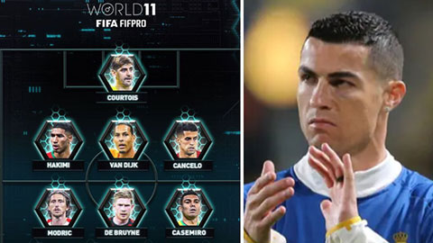 NHM bức xúc khi Ronaldo vắng mặt ở đội hình xuất sắc nhất năm của FIFA sau 15 năm