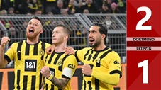 VIDEO bàn thắng Dortmund vs Leipzig: 2-1 (Vòng 23 Bundesliga 2022/23)