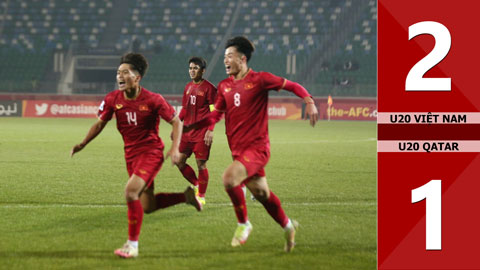 VIDEO bàn thắng U20 Việt Nam vs U20 Qatar: 2-1 (Bảng B - VCK U20 châu Á 2023)