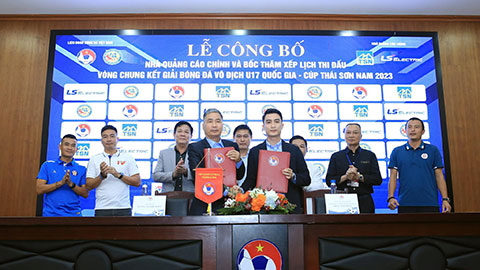 Hà Nội FC, HAGL vào chung bảng đấu tại VCK U17 Quốc gia 2023 