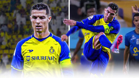 Ronaldo làm xấu hình ảnh của mình bằng chiếc thẻ vàng khi Al Nassr giành chiến thắng