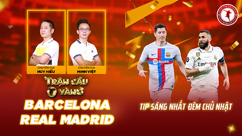 Trận cầu vàng: Real Madrid buộc phải giành 3 điểm trên sân của Barcelona