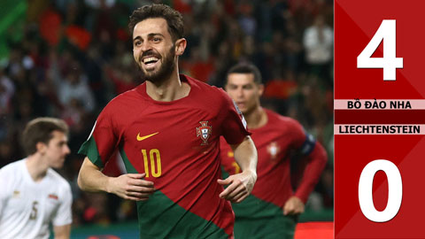 VIDEO bàn thắng Bồ Đào Nha vs Liechtenstein: 4-0 (Vòng loại Euro 2024)