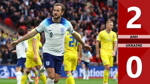 VIDEO bàn thắng Anh vs Ukraine: 2-0 (Vòng loại Euro 2024)