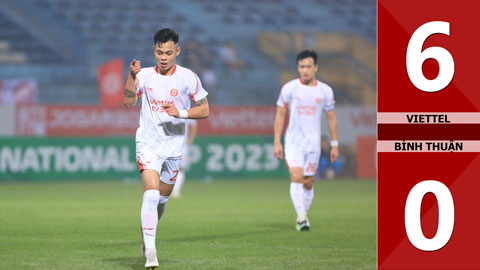 VIDEO bàn thắng Viettel vs Bình Thuận: 6-0 (Vòng loại Cúp Quốc gia 2023)