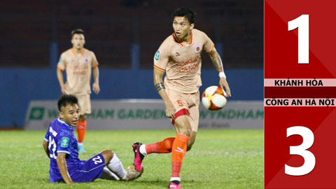 VIDEO bàn thắng Khánh Hòa vs Công an Hà Nội: 1-3 (Vòng loại Cúp Quốc gia 2023)