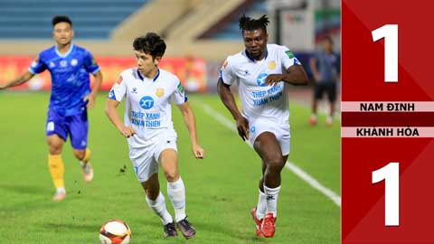 VIDEO bàn thắng Nam Định vs Khánh Hòa: 1-1  (Vòng 5 V.League 2023)