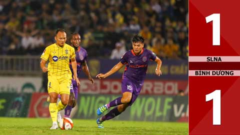 VIDEO bàn thắng SLNA vs Bình Dương: 1-1 (Vòng 5 V.League 2023)