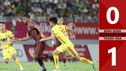 VIDEO bàn thắng Bình Định vs Thanh Hóa: 0-1 (Vòng 5 V.League 2023)