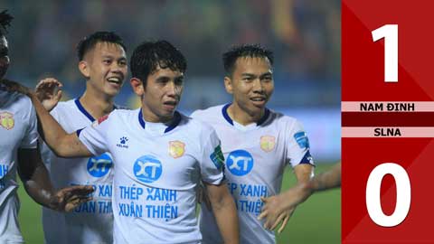 VIDEO bàn thắng Nam Định vs SLNA: 1-0 (Vòng 6 V.League 2023)
