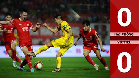 VIDEO bàn thắng Hải Phòng vs Viettel: 0-0 (Vòng 7 V.League 2023)