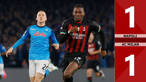 VIDEO bàn thắng Napoli vs AC Milan: 1-1 (Tứ kết lượt về Champions League 2022/23)
