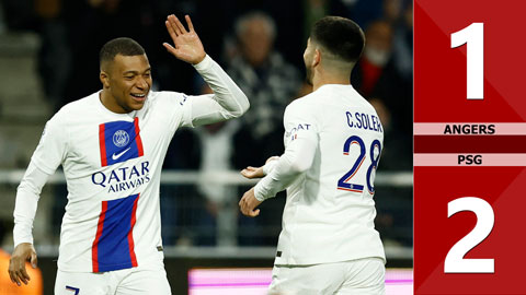 VIDEO bàn thắng Angers vs PSG: 1-2 (Vòng 32 Ligue 1 mùa giải 2022/23)