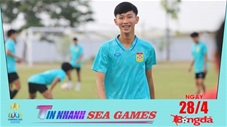 Tin nhanh SEA Games 28/4: Cầu thủ quê Quảng Bình của U22 Lào tuyên bố cầm hoà Việt Nam