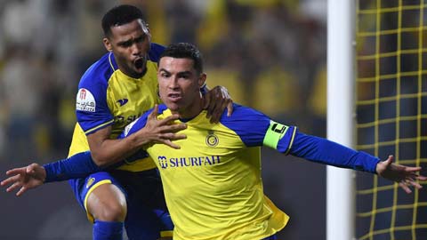 Chiêm ngưỡng bàn thắng của Ronaldo trong chiến thắng đậm của Al Nassr trước Al Raed