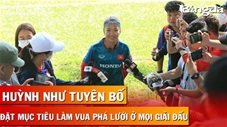 Huỳnh Như và ĐT nữ Việt Nam tập dưới tiết trời nóng ác mộng tại Campuchia