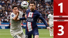 VIDEO bàn thắng PSG vs Lorient: 1-3 (Vòng 33 Ligue 1 mùa giải 2022/23)
