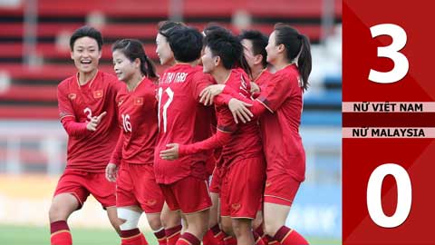 VIDEO bàn thắng Nữ Việt Nam vs Nữ Malaysia: 3-0 (Bảng A - SEA Games 2023)