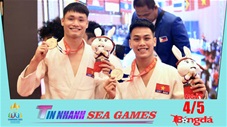 Tin nhanh SEA Games 4/5: Jujitsu mang về 3 tấm HCĐ cho đoàn Việt Nam
