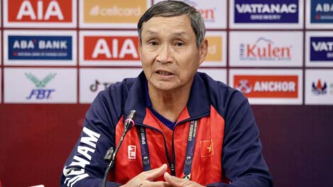 Trực tiếp:  HLV Mai Đức Chung nói gì sau chiến thắng 2-1 trước nữ Myanmar