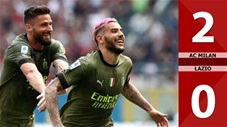 VIDEO bàn thắng AC Milan vs Lazio: 2-0 (Vòng 34 Serie A 2022/23)
