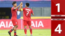 VIDEO bàn thắng U22 Lào vs U22 Thái Lan: 1-4 (Bảng B - SEA Games 2023)