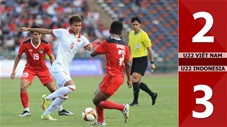 VIDEO bàn thắng U22 Việt Nam vs U22 Indonesia: 2-3 (Bán kết SEA Games 2023)
