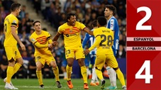 VIDEO bàn thắng Espanyol vs Barcelona: 2-4 (Vòng 34 La Liga 2022/23)