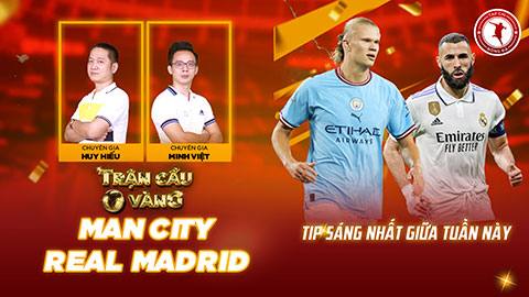 Trận cầu vàng: Man City sẽ gặp khó trước Real Madrid?