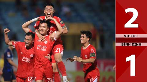 VIDEO bàn thắng Viettel vs Bình Định: 2-1 (Vòng 8 V.League 2023)