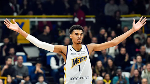 'Sếu vườn' Wembanyama về tay San Antonio Spurs