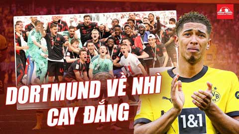 Dortmund về nhì cay đắng nhìn Bayern vô địch 11 mùa liên tiếp