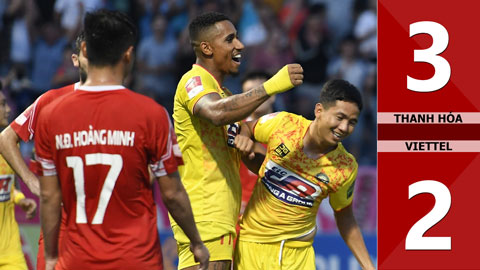 VIDEO bàn thắng Thanh Hóa vs Viettel: 3-2 (Vòng 9 V.League 2023)