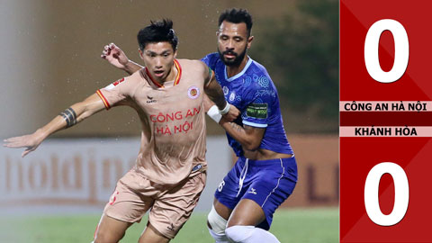 VIDEO bàn thắng Công an Hà Nội vs Khánh Hòa: 0-0 (Vòng 10 V.League 2023)