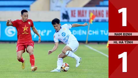 VIDEO bàn thắng Nam Định vs HL Hà Tĩnh: 1-1 (Vòng 10 V.League 2023)
