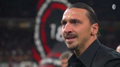 Ibrahimovic, các đồng đội và CĐV Milan đẫm nước mắt ngày Ibra giải nghệ
