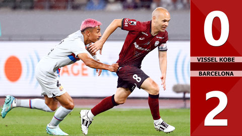 VIDEO bàn thắng Vissel Kobe vs Barcelona: 0-2 (Giao hữu CLB 2023)