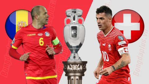 Nhận định bóng đá Andorra vs Thụy Sỹ, 01h45 ngày 17/6