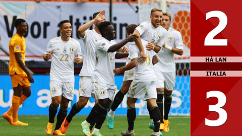 VIDEO bàn thắng Hà Lan vs Italia: 2-3 (Tranh hạng Ba Nations League 2022/23)